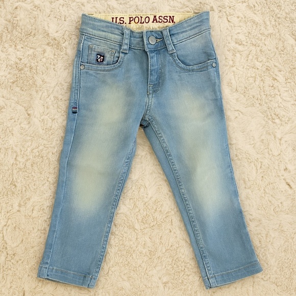 U.S. Polo ASSN jeans size 24m/2-3 years - new without tags - Picture 1 of 11